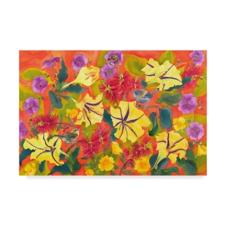 Carissa Luminess 'Spring Joy' Canvas Art,16x24